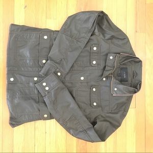 J crew green utility jacket